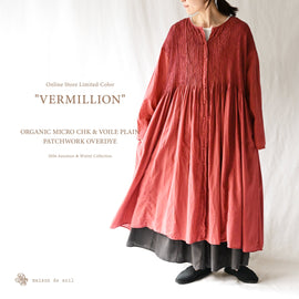 Online Limited Color "VERMILLION" -maison de soil-