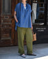 GNHT2451CL COTTON/LINEN KERSEY BAKER PANTS