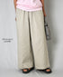 NMDS26212 60s STITCHED ORGANIC CAMBRIC EASY PANTS