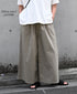 GNMDS2062CLW COTTON/LINEN DYED WEATHER CULOTTES