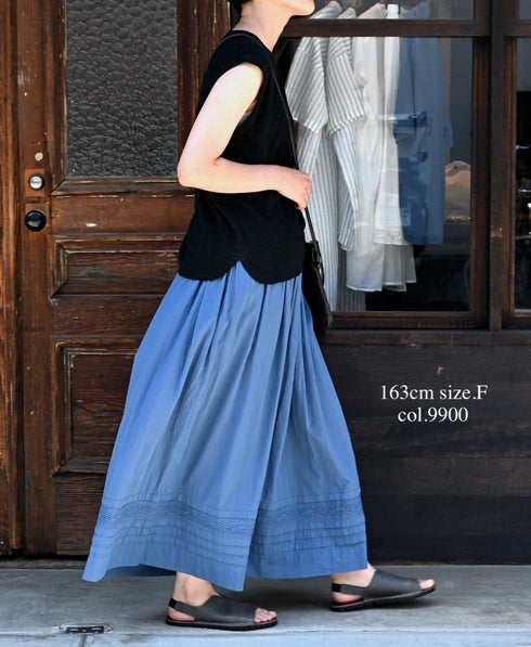 GNSL24042 SLUB VINTAGE CREW-NECK FRENCH/SL SHIRT