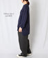 INAM2681DGD COTTON DOUBLE GAUZE CHECK OVERDYE UTILITY BANDED COLLAR SHIRT