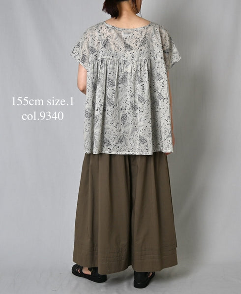NSL26005 60s CAMBRIC PLAIN CULOTTES