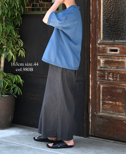 NHT1713TC LIGHT WEIGHT COTTON OVERDYE EASY PANTS