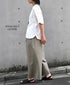 GNMDS2062CLW COTTON/LINEN DYED WEATHER CULOTTES
