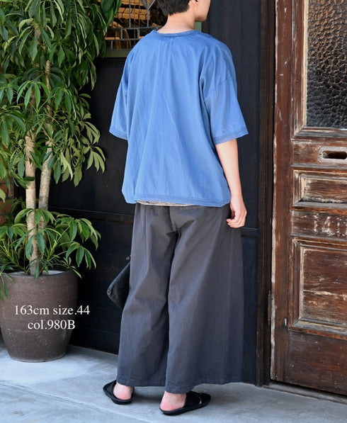 NHT1713TC LIGHT WEIGHT COTTON OVERDYE EASY PANTS