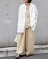 INAM2513FD COTTON FLOWER PRINT BOAT NECK SMOCK