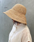 ANMDS2312 RAFFIA HAT BRIM 12cm
