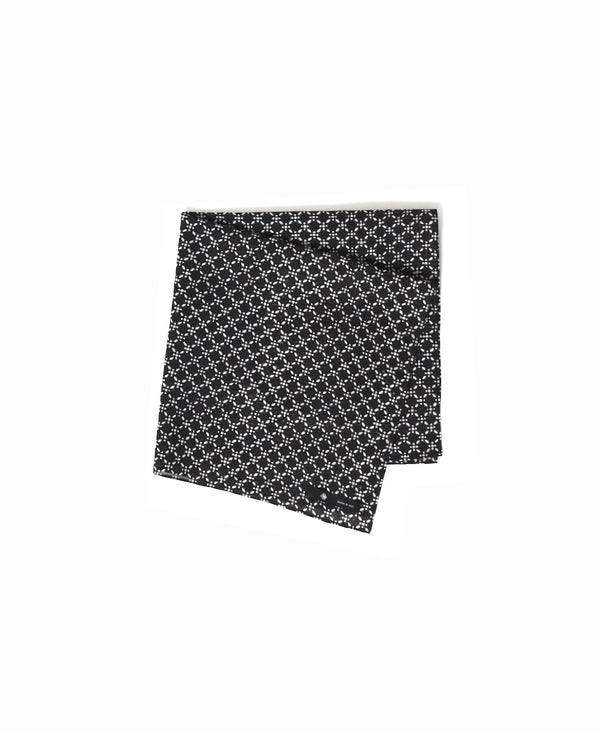 ZMD0408 BLOCK PRINT SCARF 60×60㎝