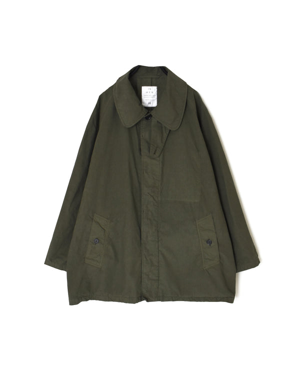 NHT2352TC LIGHT WEIGHT COTTON OVERDYE BALMACAAN SHORT COAT
