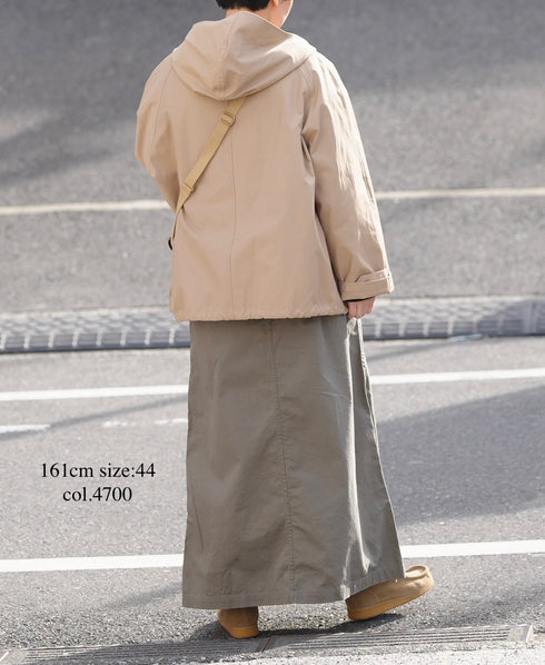 INHT2514CHW COTTON HERRINGBONE WASH EASY SKIRT