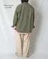 INHT2512CHW COTTON HERRINGBONE WASH ONE-UP COLLAR SHIRT