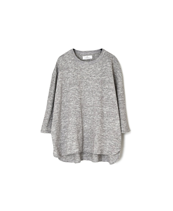 GNSL25041 SLUB VINTAGE CREW-NECK 3/4SL LONG SHIRT
