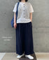 INMDS26005D 60s AUTOLOOM LINEN PLAIN OVERDYE EASY PANTS