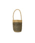 ANSL2601 STRIPE SISAL ONE HANDLE SHOULDER BAG