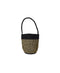 ANSL2601 STRIPE SISAL ONE HANDLE SHOULDER BAG