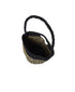 ANSL2601 STRIPE SISAL ONE HANDLE SHOULDER BAG