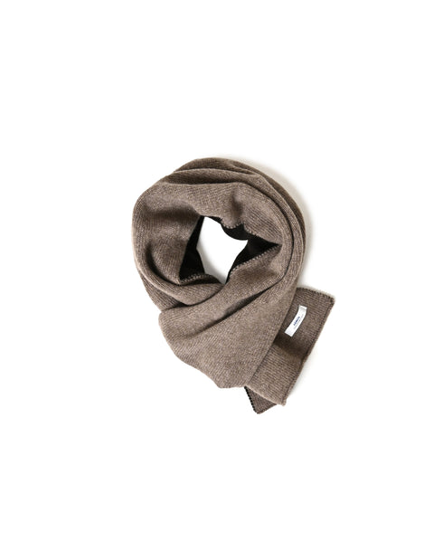 BAAM1961CB WOOL/CASHMERE 2TONE LOOP SCARF