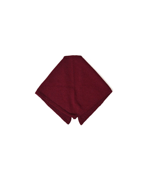 BAAM2661 WOOL/CASHMERE TRIANGLE SCARF 35×90㎝