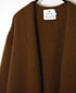 CHT2552 MOHAIR NO-BUTTON CARDIGAN