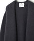 CHT2552 MOHAIR NO-BUTTON CARDIGAN