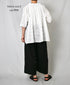NSL26008 60s CAMBRIC PLAIN WIDE EASY PANTS