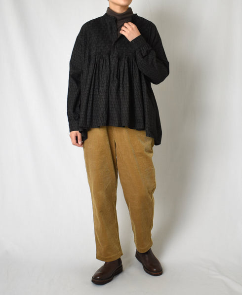 GNMDS2101CR 8WALE CORDUROY EASY TAPERED PANTS