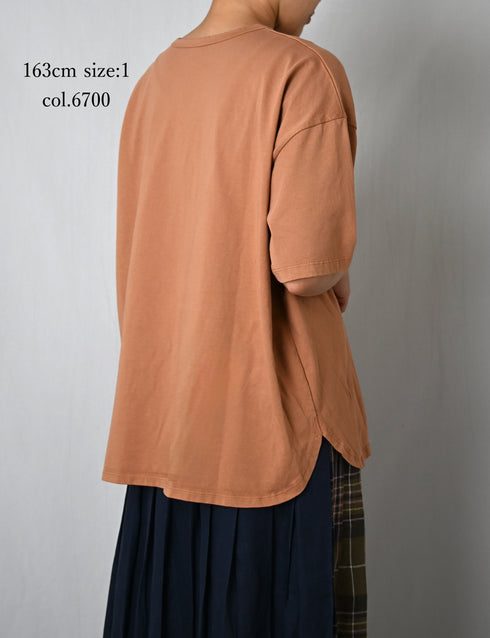 AMDS2601 COTTON JERSEY CREW-NECK T-SHIRT