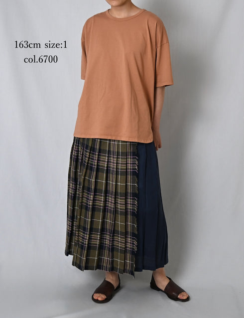 AMDS2601 COTTON JERSEY CREW-NECK T-SHIRT