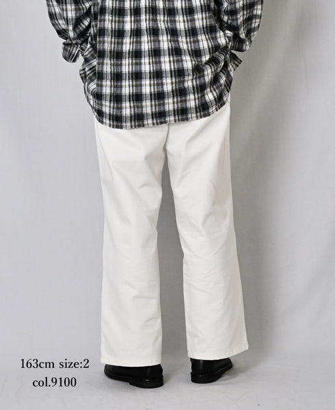 GNAM2651 13oz NATURAL SLUB DENIM PAINTER PANTS