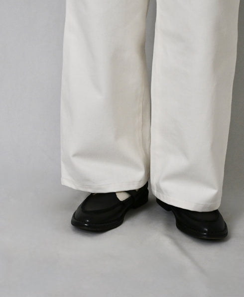 GNAM2651 13oz NATURAL SLUB DENIM PAINTER PANTS