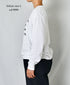NFA2351P48 "CUISINE" COTTON JERSEY CREW NECK OVERSIZE L/SL T-SHIRT WITH CUFF