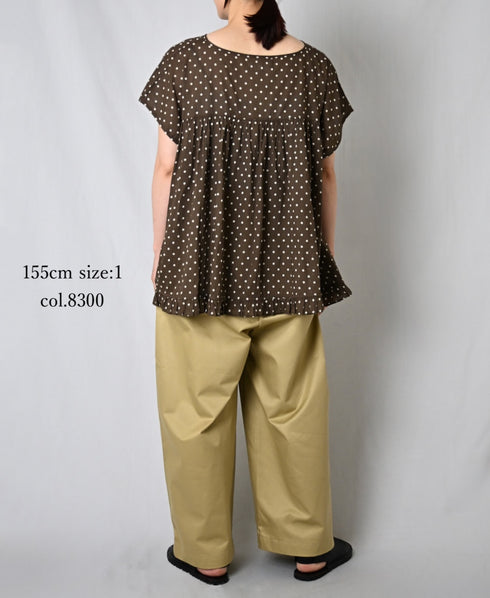 GNMDS2502WP WEST POINT 2TUCK WIDE EASY PANTS