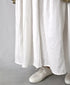 INMDS26705 TWILL COTTON KHADI PLAIN GATHERED SKIRT