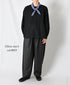 GNMDS2501WS WOOL SERGE 2TUCK TAPERED EASY PANTS