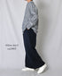 GNMDS2502WS WOOL SERGE 2TUCK WIDE EASY PANTS