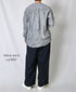 GNMDS2502WS WOOL SERGE 2TUCK WIDE EASY PANTS