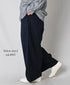 GNMDS2502WS WOOL SERGE 2TUCK WIDE EASY PANTS
