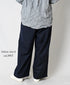 GNMDS2502WS WOOL SERGE 2TUCK WIDE EASY PANTS