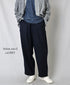 GNMDS2501WS WOOL SERGE 2TUCK TAPERED EASY PANTS