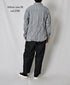 NVL2683SCW POPLIN STRIPE & CHECK WRINKLE REGULAR COLLAR L/SL SHIRTS