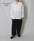 NVL2683W 60s ORGANIC POPLIN WRINKLE REGULAR COLLAR L/SL SHIRTS