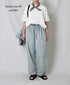 INHT2204CP 60s COTTON POPLIN OVERDYE EASY PANTS