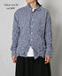NVL2683SCW POPLIN STRIPE & CHECK WRINKLE REGULAR COLLAR L/SL SHIRTS