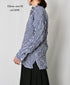 NVL2683SCW POPLIN STRIPE & CHECK WRINKLE REGULAR COLLAR L/SL SHIRTS