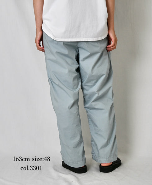 INHT2204CP 60s COTTON POPLIN OVERDYE EASY PANTS