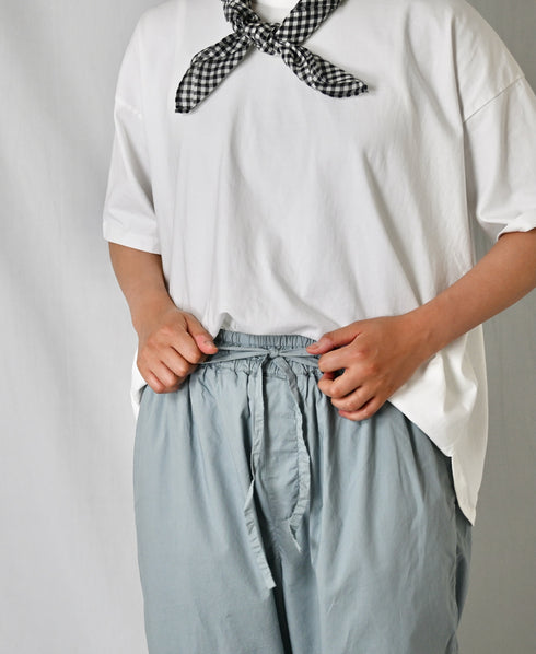 INHT2204CP 60s COTTON POPLIN OVERDYE EASY PANTS