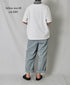 INHT2204CP 60s COTTON POPLIN OVERDYE EASY PANTS