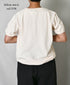 NGT9801 7.2oz HEAVY WEIGHT COTTON CREW-NECK S/SL TEE CUFF AND HEM