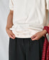 NGT9801 7.2oz HEAVY WEIGHT COTTON CREW-NECK S/SL TEE CUFF AND HEM